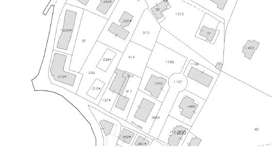 Estratto di mappa terreni/fabbricati